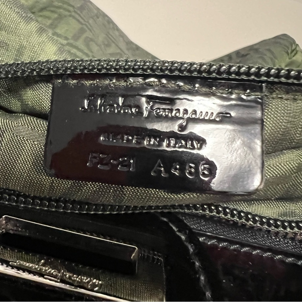 SALVATORE FERRAGAMO Patent Leather Bag - Picture 12 of 16